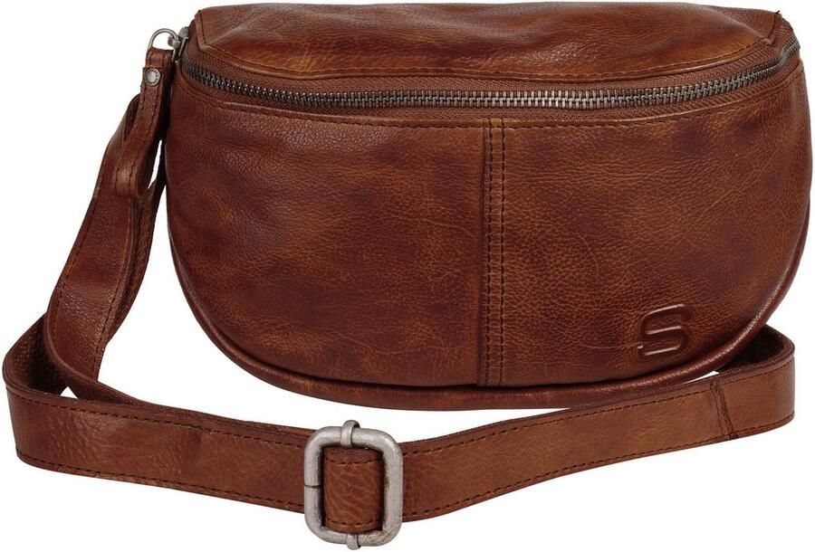 Spikes & Sparrow Schoudertas echt leder - Foto 3