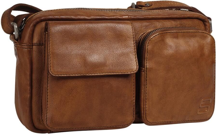 Spikes & Sparrow Schoudertas echt leder - Foto 3