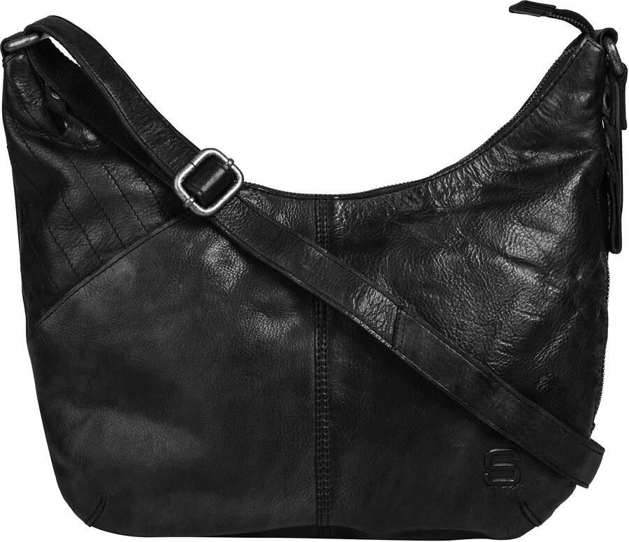 Spikes & Sparrow Schoudertas echt leder - Foto 6