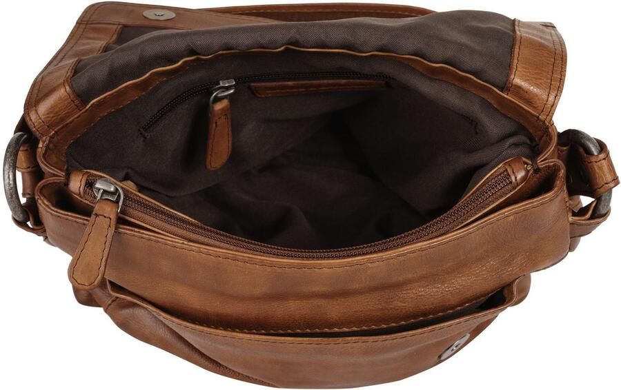 Spikes & Sparrow Schoudertas echt leder - Foto 2