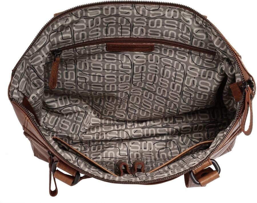 Spikes & Sparrow Shopper echt leder