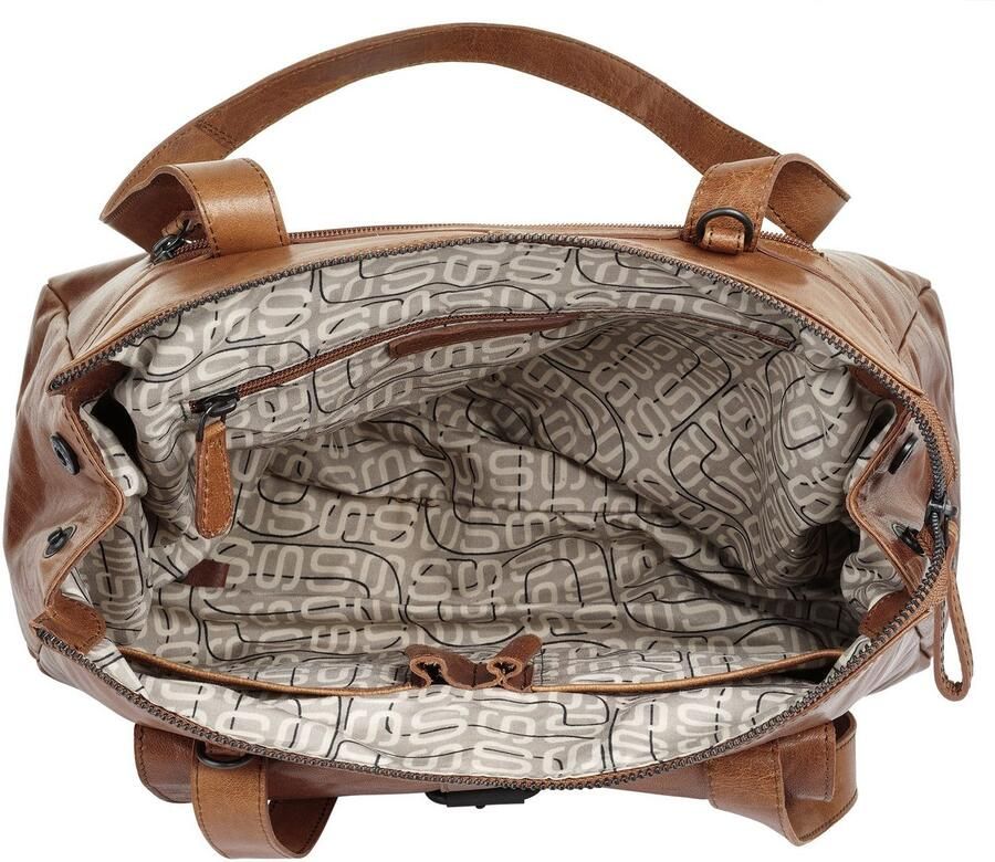 Spikes & Sparrow Tas echt leder