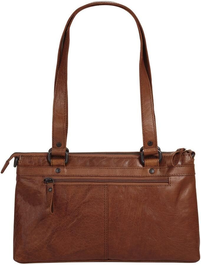 Spikes & Sparrow Tas echt leder