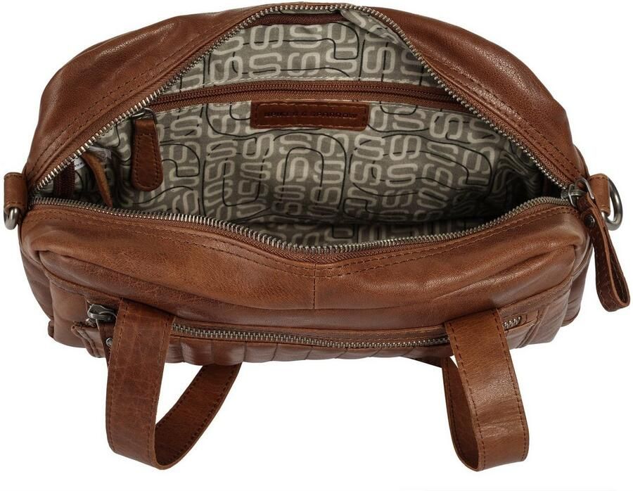 Spikes & Sparrow Tas echt leder