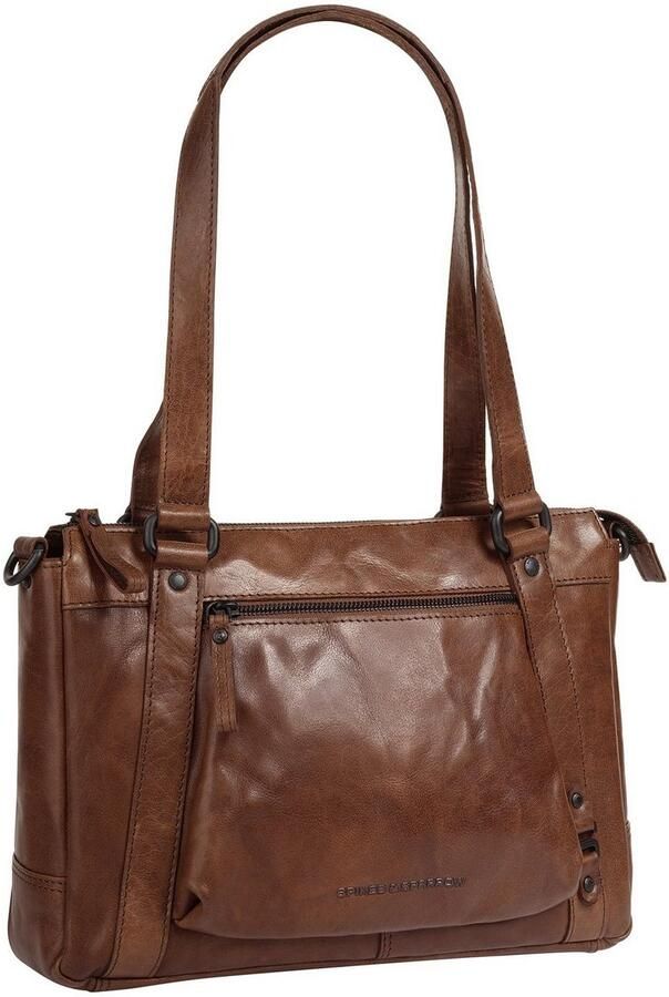 Spikes & Sparrow Tas echt leder - Foto 3
