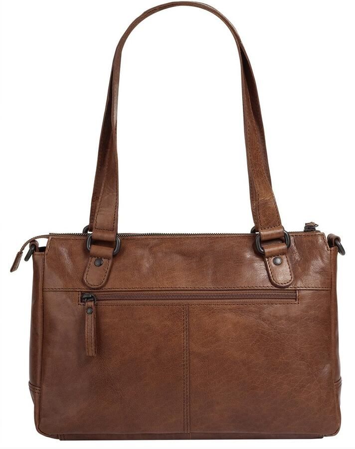 Spikes & Sparrow Tas echt leder