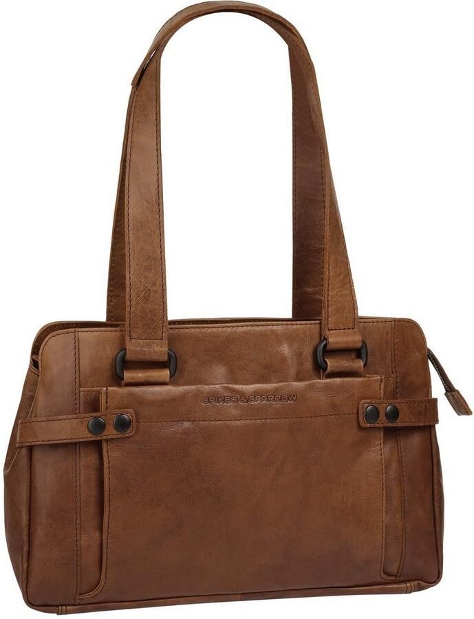 Spikes & Sparrow Tas echt leder - Foto 2