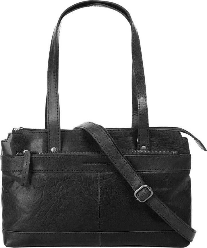 Spikes & Sparrow Tas echt leder