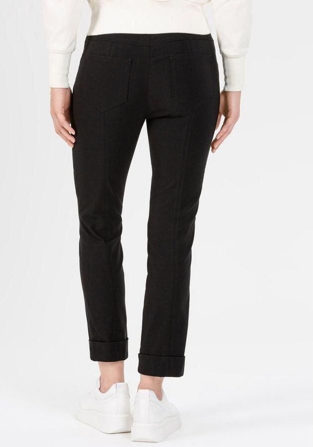 STEHMANN Straight leg fit stoffen broek met steekzakken opzij model 'IGOR' - Foto 2