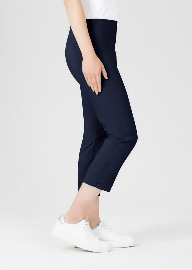 STEHMANN Slim fit broek met verkort model 'Ina' - Foto 2