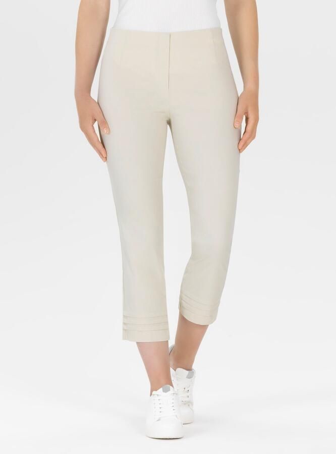 STEHMANN Slim fit broek met verkort model 'Ina' - Foto 4