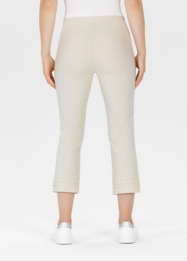 STEHMANN Slim fit broek met verkort model 'Ina'