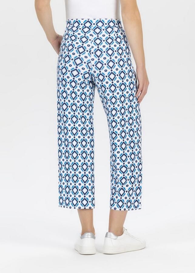 Steh n 3 4 broek met grafisch patroon - Foto 2