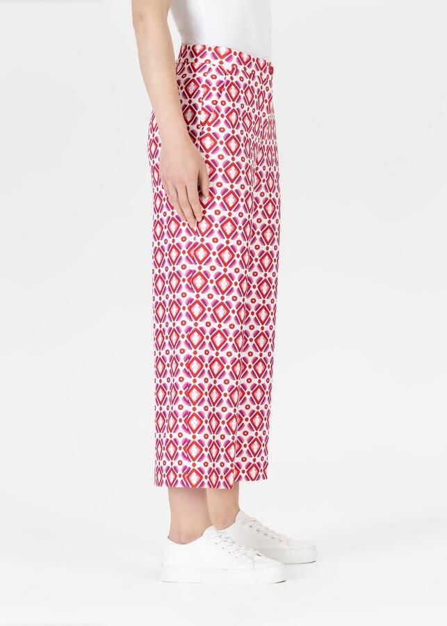 Steh n 3 4 broek met grafisch patroon - Foto 4