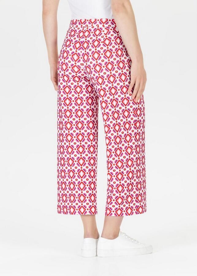 Steh n 3 4 broek met grafisch patroon - Foto 2