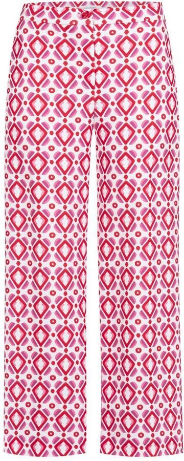 Steh n 3 4 broek met grafisch patroon - Foto 3