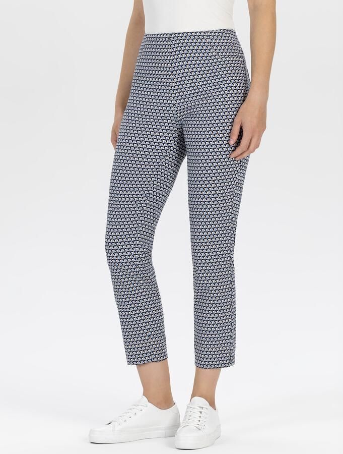 Steh n 3 4 broek met mini- patroon - Foto 4