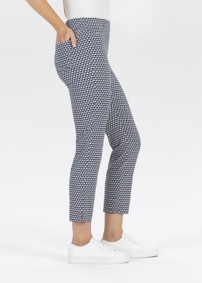 Steh n 3 4 broek met mini- patroon - Foto 2