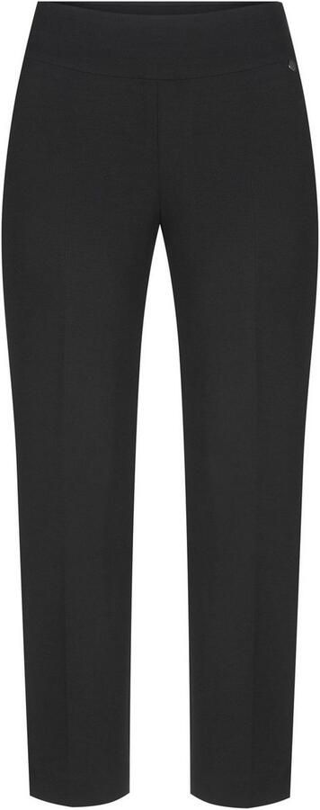 Steh n 7 8 broek Ina Straight Fit met zijdelingse splitten - Foto 4