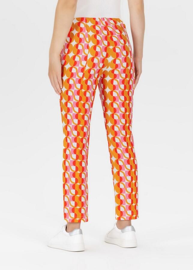 Stehmann 7 8 broek met breed patroon - Foto 2