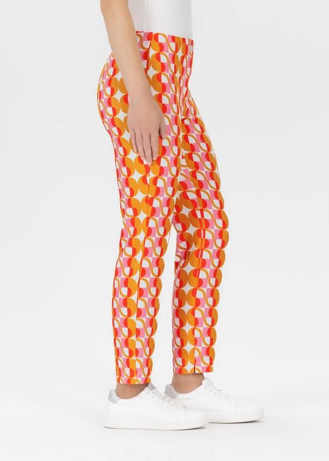 Stehmann 7 8 broek met breed patroon - Foto 3