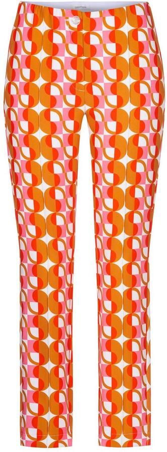 Stehmann 7 8 broek met breed patroon - Foto 4