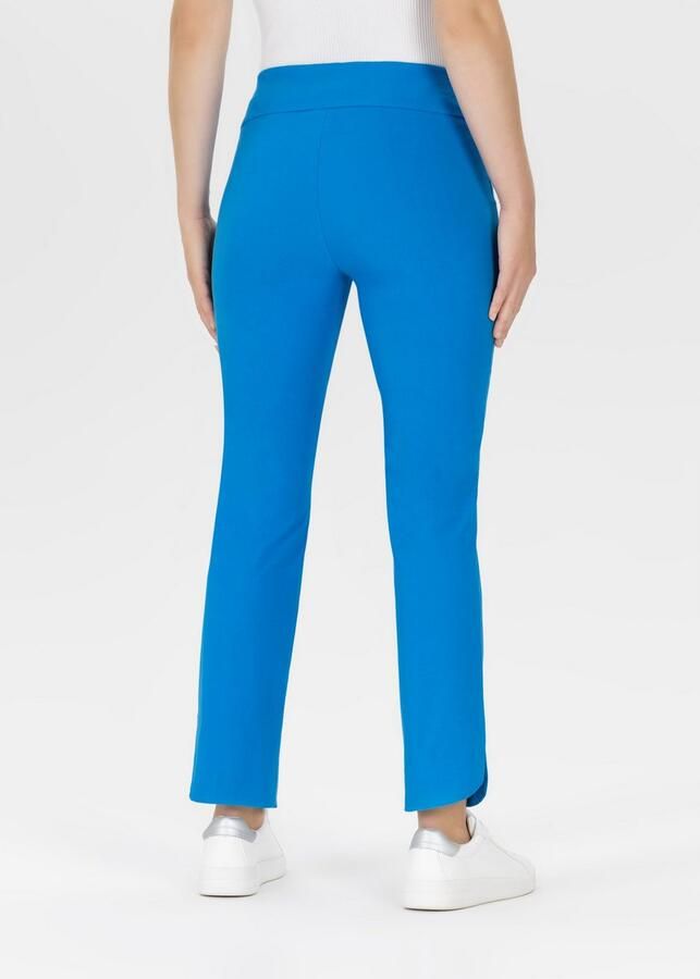 Stehmann 7 8 broek met zijsplitten