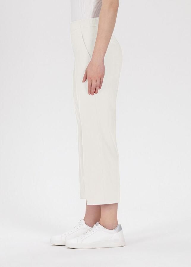 Stehmann Culotte Fenja Zomerbroek met elastische tailleband en rechte pijpen - Foto 2