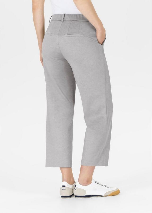 Steh n Culotte Zomerbroek met persplooi