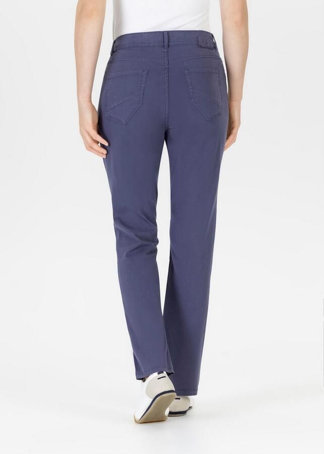 Steh n Geweven broek Mellina Straight Fit in 5-pocket-stijl - Foto 3