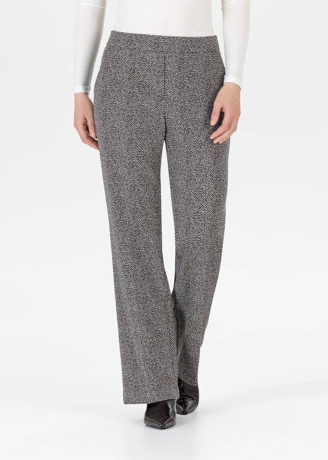 STEHMANN Stoffen broek met Franse steekzakken model 'Flanna' - Foto 4