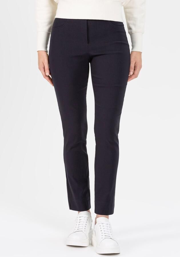 Stehmann Stoffen broek Loli Zomerbroek met split op de beenafsluiting - Foto 4