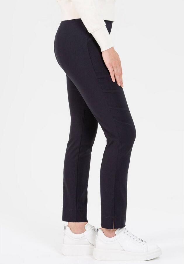 Stehmann Stoffen broek Loli Zomerbroek met split op de beenafsluiting - Foto 3