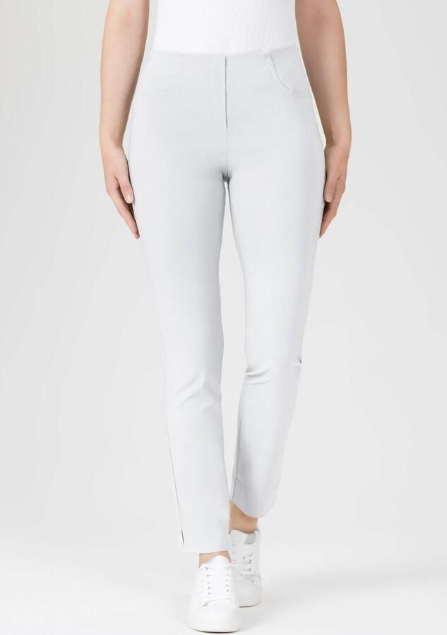 Stehmann Stoffen broek Loli Zomerbroek met split op de beenafsluiting - Foto 5