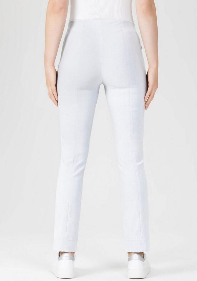 Stehmann Stoffen broek Loli Zomerbroek met split op de beenafsluiting