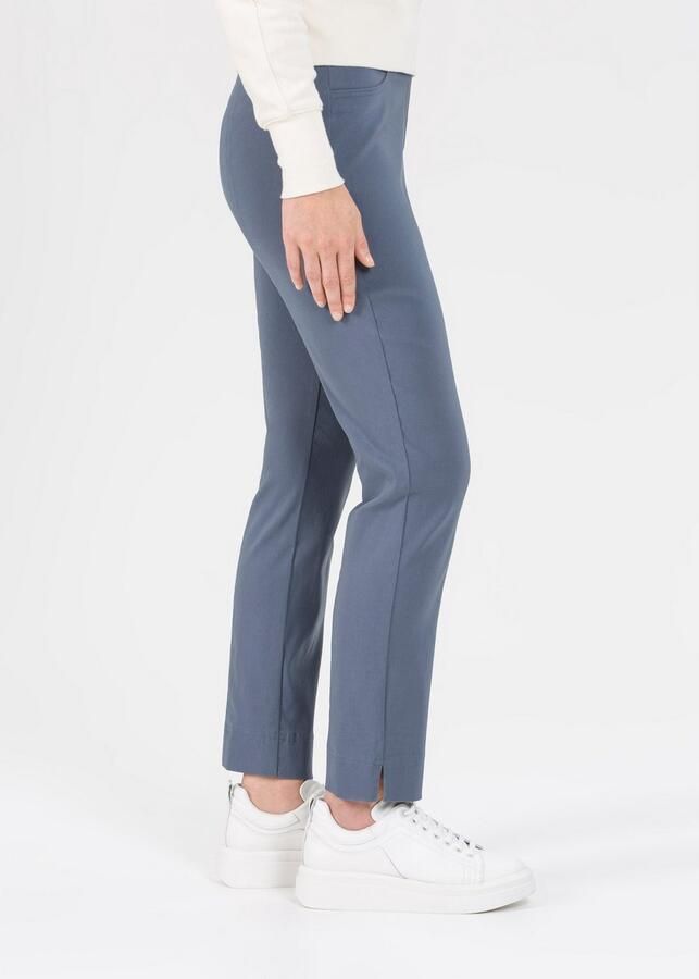 Steh n Stoffen broek Loli Zomerbroek met split op de beenafsluiting - Foto 3