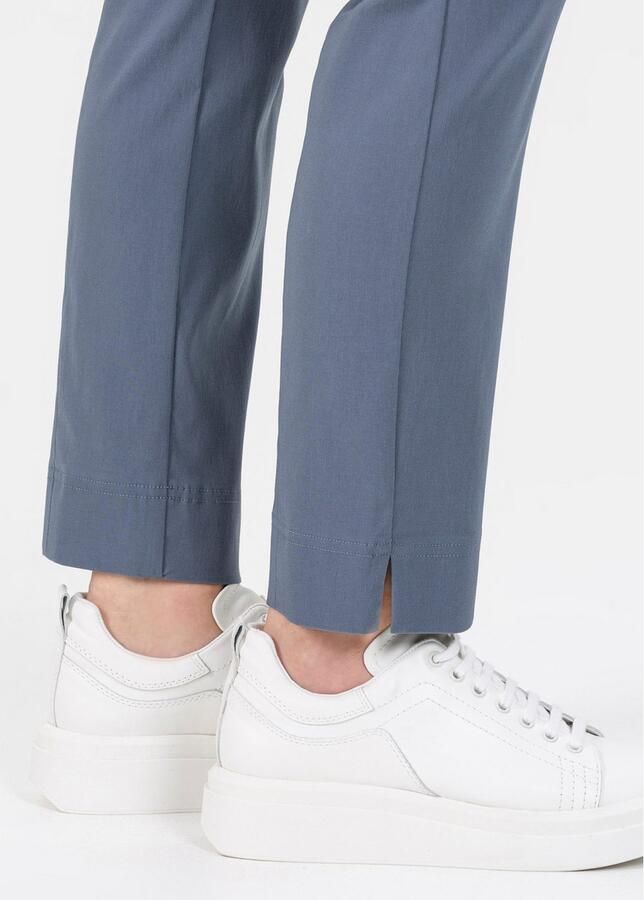 Steh n Stoffen broek Loli Zomerbroek met split op de beenafsluiting