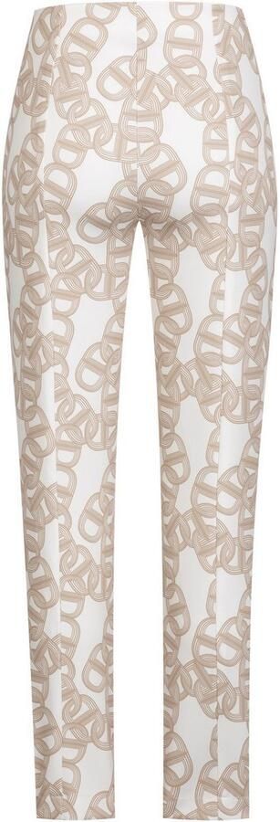 STEHMANN Regular fit stoffen broek met vaste persplooien model 'Ellsa' - Foto 5