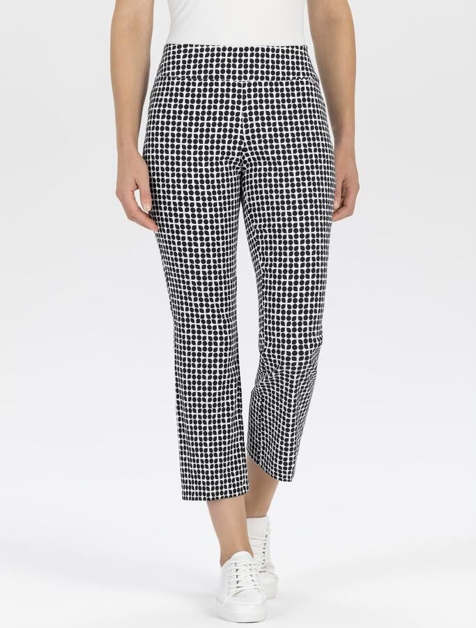 Steh n Stoffen broek Zomerbroek met grafisch patroon - Foto 5