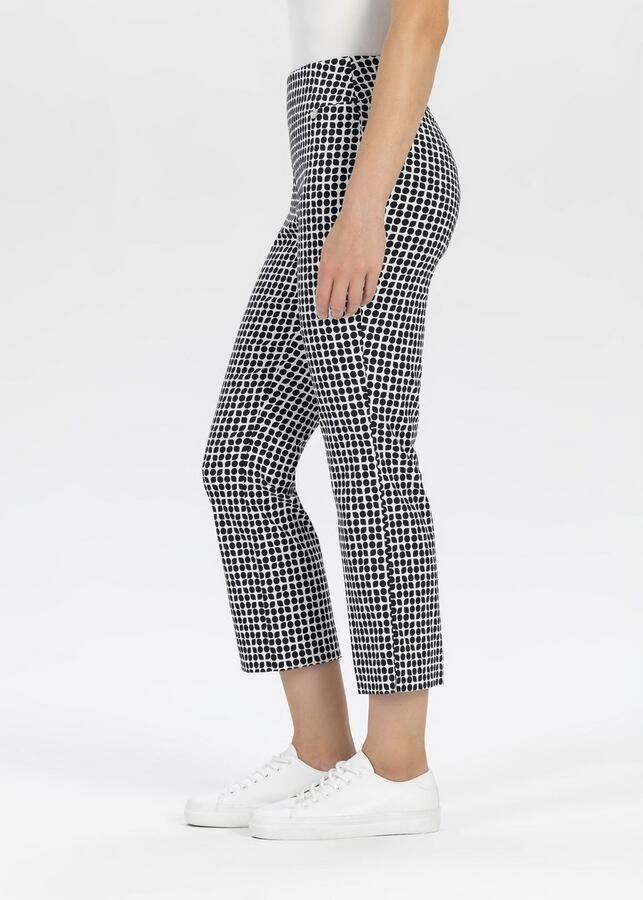 Steh n Stoffen broek Zomerbroek met grafisch patroon - Foto 3