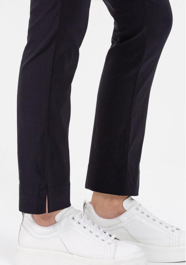 STEHMANN Stoffen broek met bandplooien model 'INA'