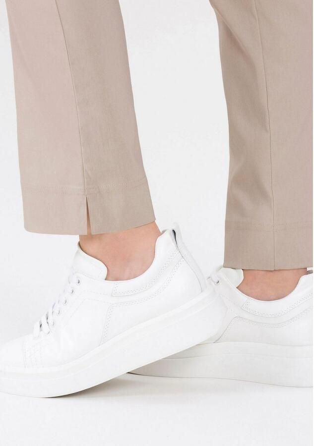 STEHMANN Regular fit broek met siernaden model 'INA'