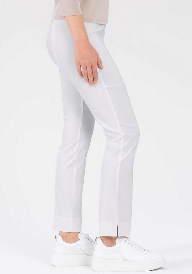 STEHMANN Regular fit broek met siernaden model 'INA' - Foto 3