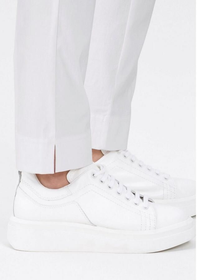 STEHMANN Regular fit broek met siernaden model 'INA'