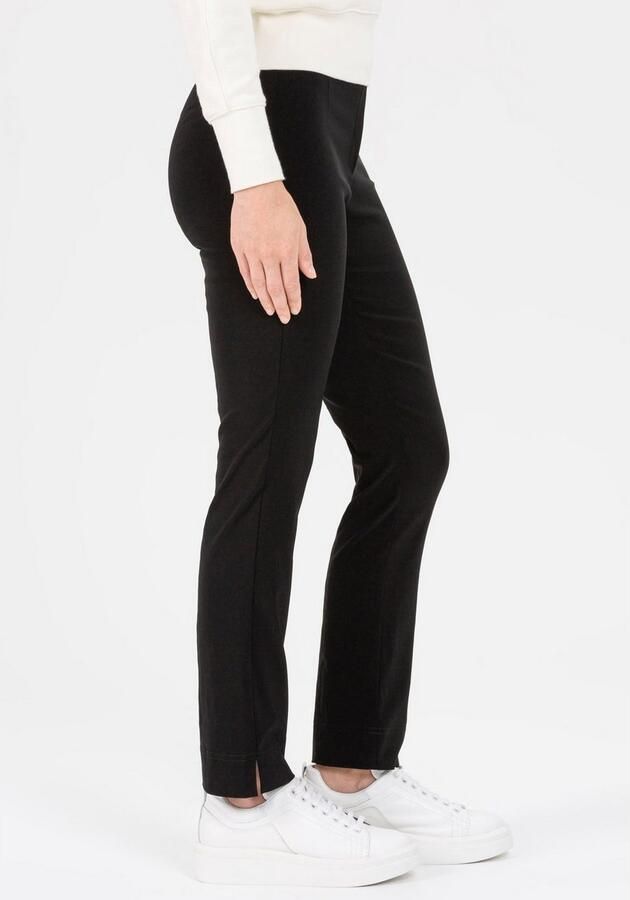 STEHMANN Stoffen broek met bandplooien model 'INA' - Foto 3