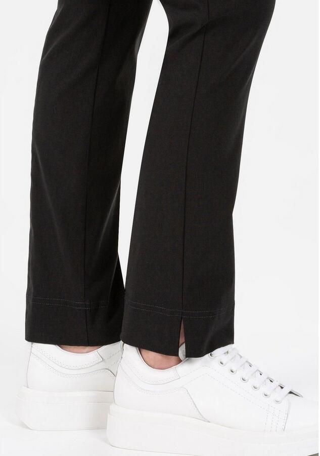 STEHMANN Stoffen broek met bandplooien model 'INA'