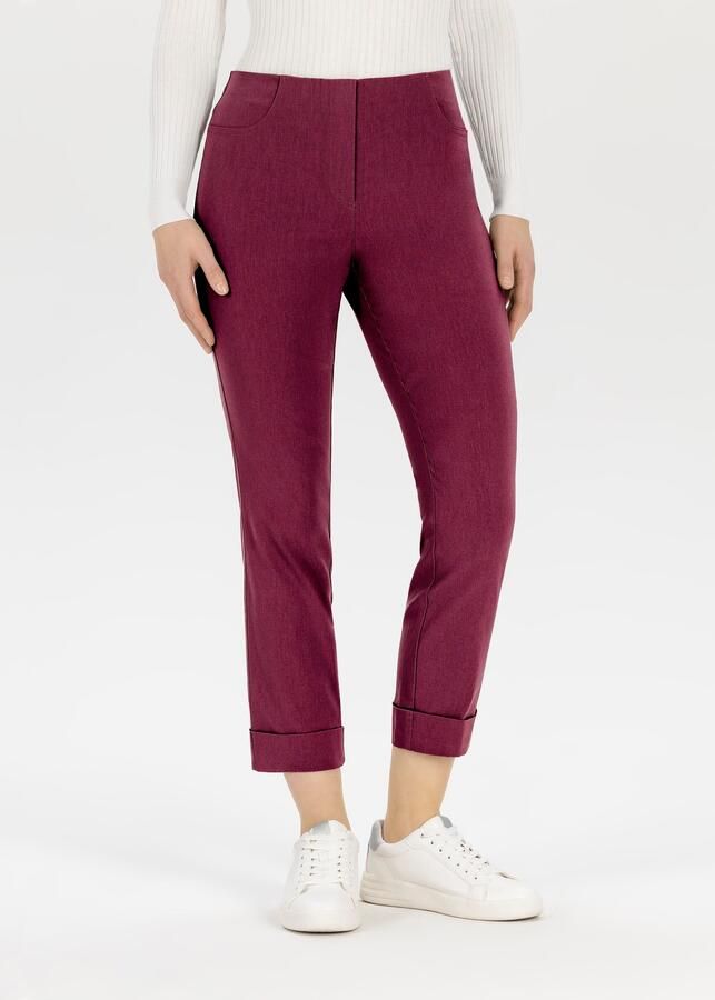 Stehmann Stretchbroek met omslag aan de pijpen - Foto 5