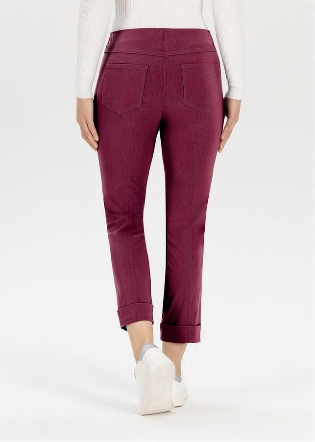 Stehmann Stretchbroek met omslag aan de pijpen