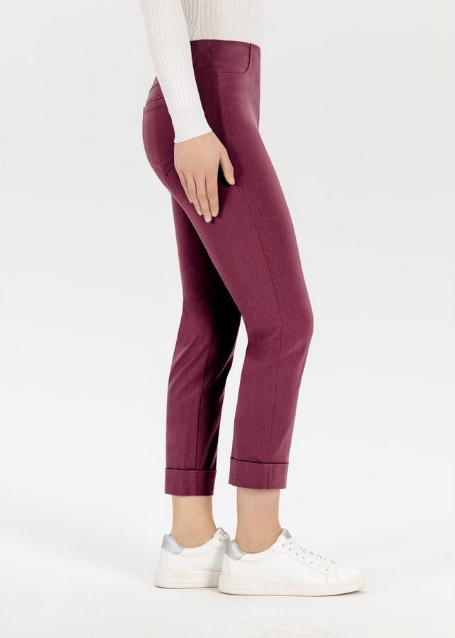 Stehmann Stretchbroek met omslag aan de pijpen - Foto 2