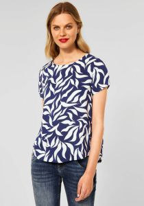 STREET ONE Blouse zonder sluiting met zomerse print all-over